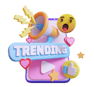 colored trending icon